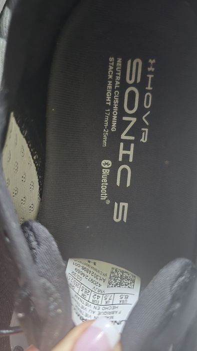 Adidasy under armour hovr sonic 5 bluetooth rozm 42