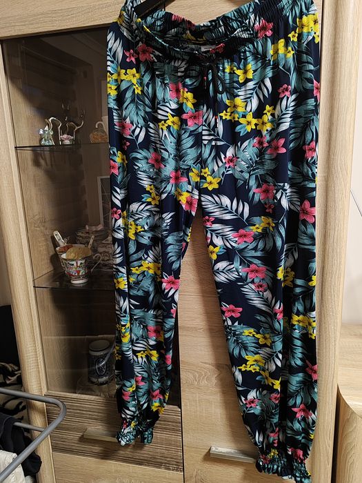 Spodnie alladynki /haremki damskie 2XL