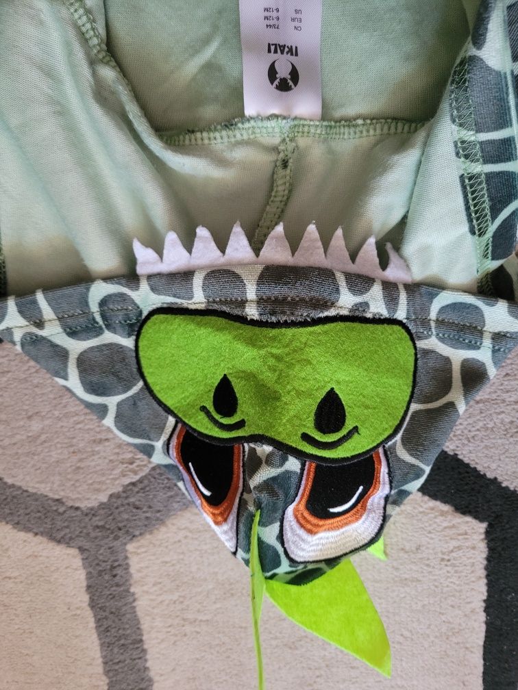 Strój 68/74 smok bał przebierańców halloween