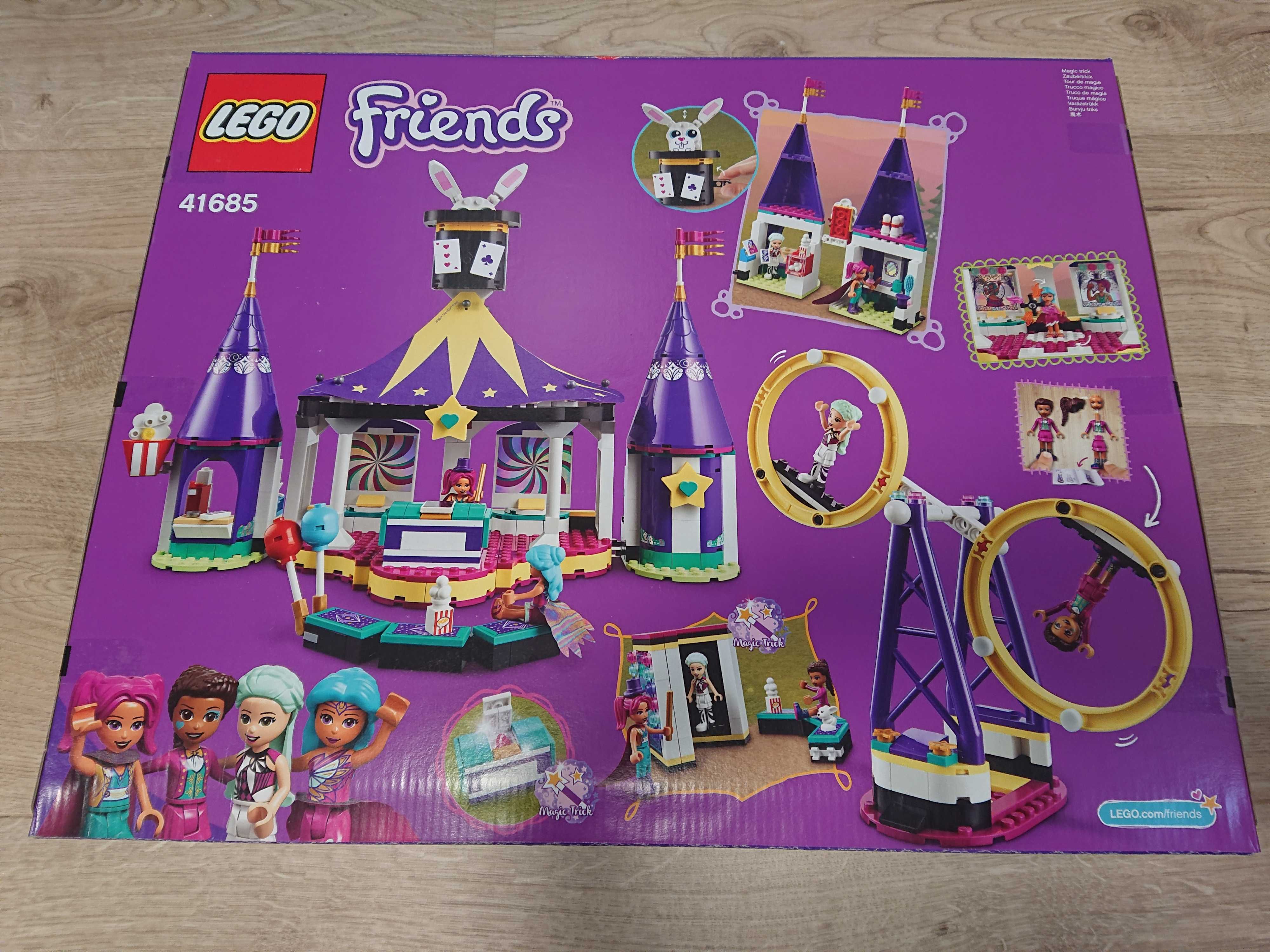 Klocki LEGO Friends 41685 Magiczne wesołe miasteczko z kolejką górską