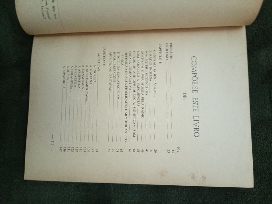 GRILL, Carlos Garcia-  Som e audio na eletrónica - 1ª Edição 1961 RARO