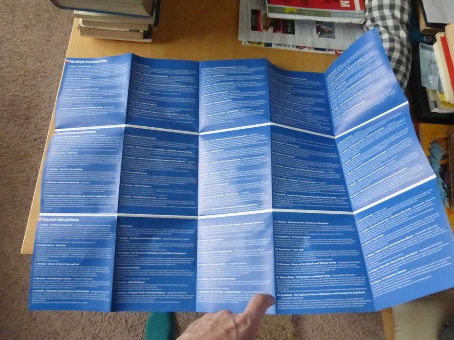 Atrakcje turystyczne Szwajcaria Kaszubska broszura 2018