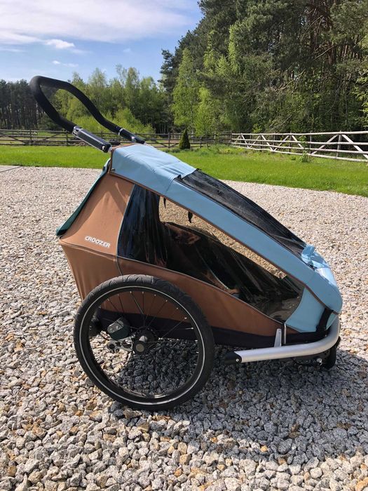 Przyczepka rowerowa wózek biegowy - 3w1 - Croozer Kid Plus AMORTYZACJA