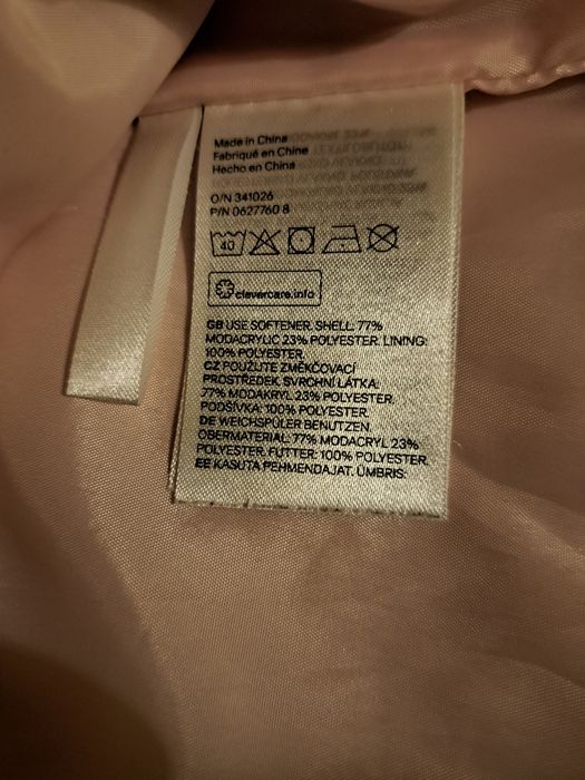 Kamizelka/futerko firmy H&M