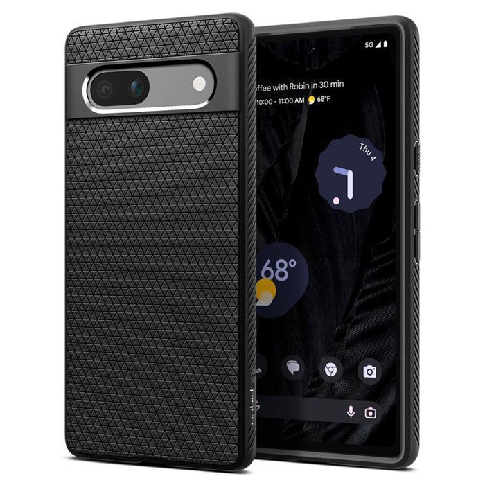 Spigen Liquid Air - Etui Do Google Pixel 7A (Czarny)