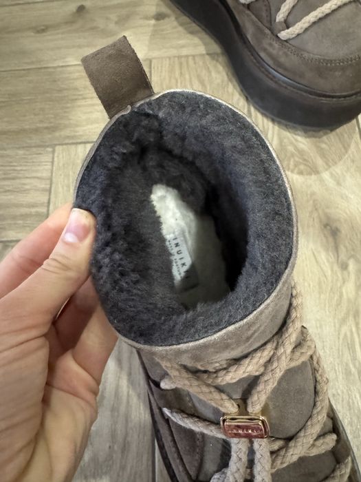 Замшеві чоботи Inuikii classic Low platform