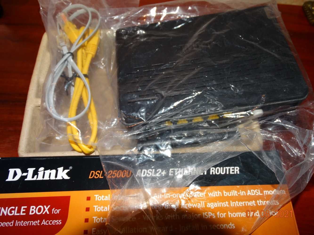 ADSL роутер  D-Link DSL-2500U