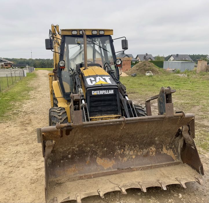 Cat 428c koparko ładowarka caterpillar 428c