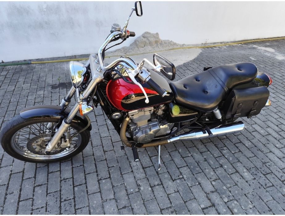 Kawasaki Vulcan 500 troco por jipe