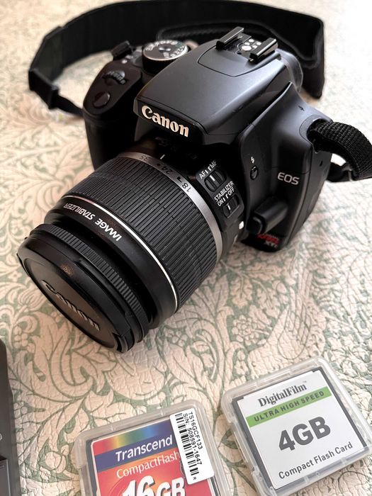 Kit Fotografia DSLR Canon EOS 400D – Conjunto com Extras