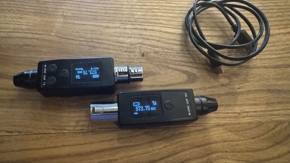 M-ONe UHF microphone XLR Transmitter