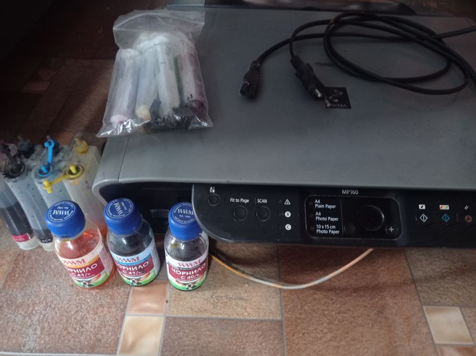 Принтер Canon MP 160 з СПЧ