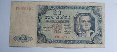 20 złotych 1948 r