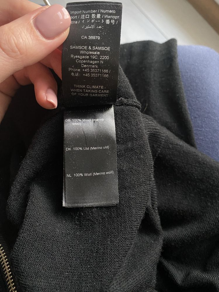 Kardigan Samsoe&Samsoe 100% merino wool