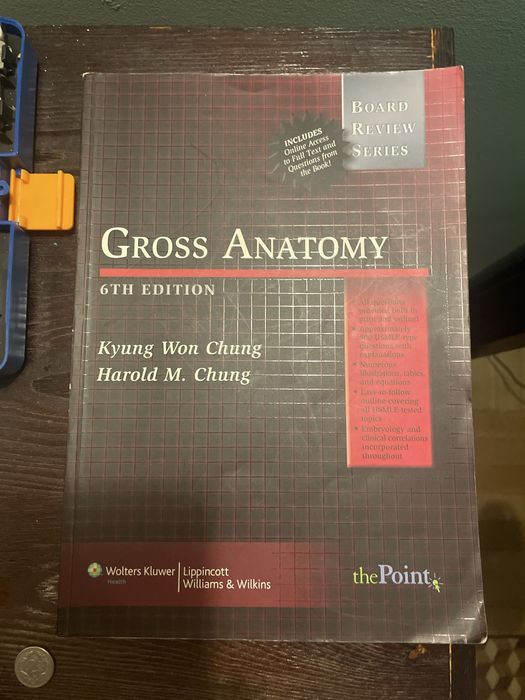 Gross Anatomy (Board Review Series), 6th Edition