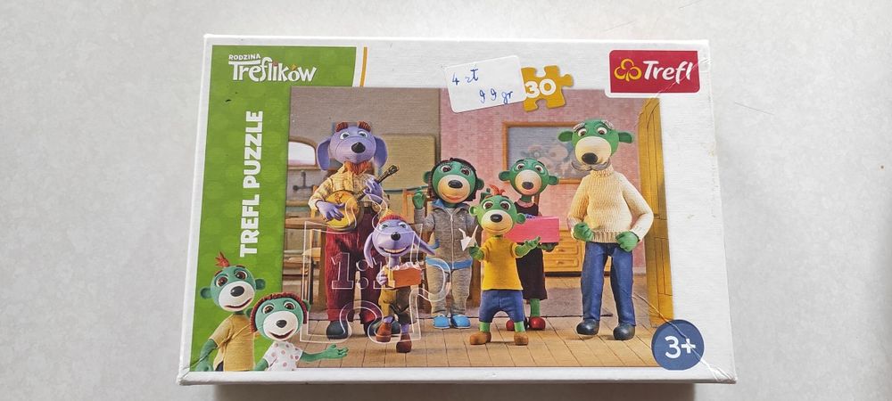 Puzzle Trefiliki 30el 3+