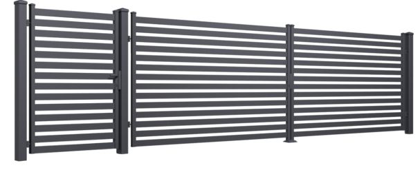 Brama panelowa ocynk+ral H153cm x 400cm ogrodzenie panel