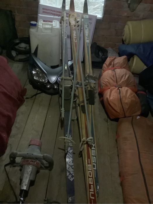 Лыжи беговые раритет. СССР