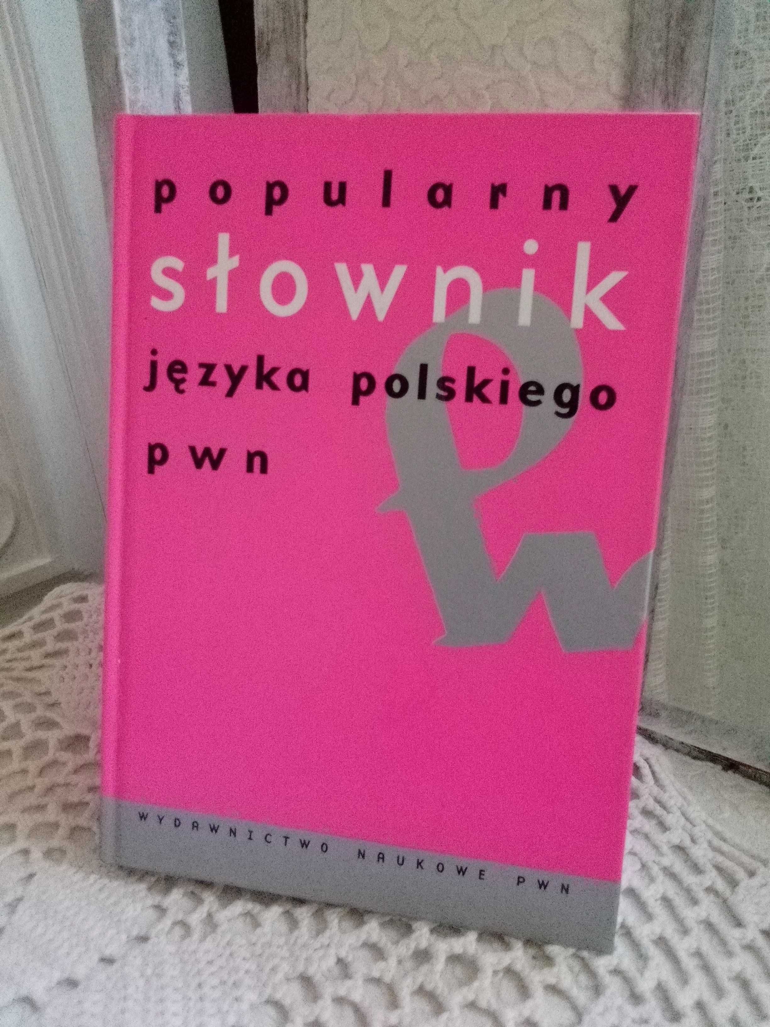 Popularny słownik języka polskiego PWN nowe wydanie