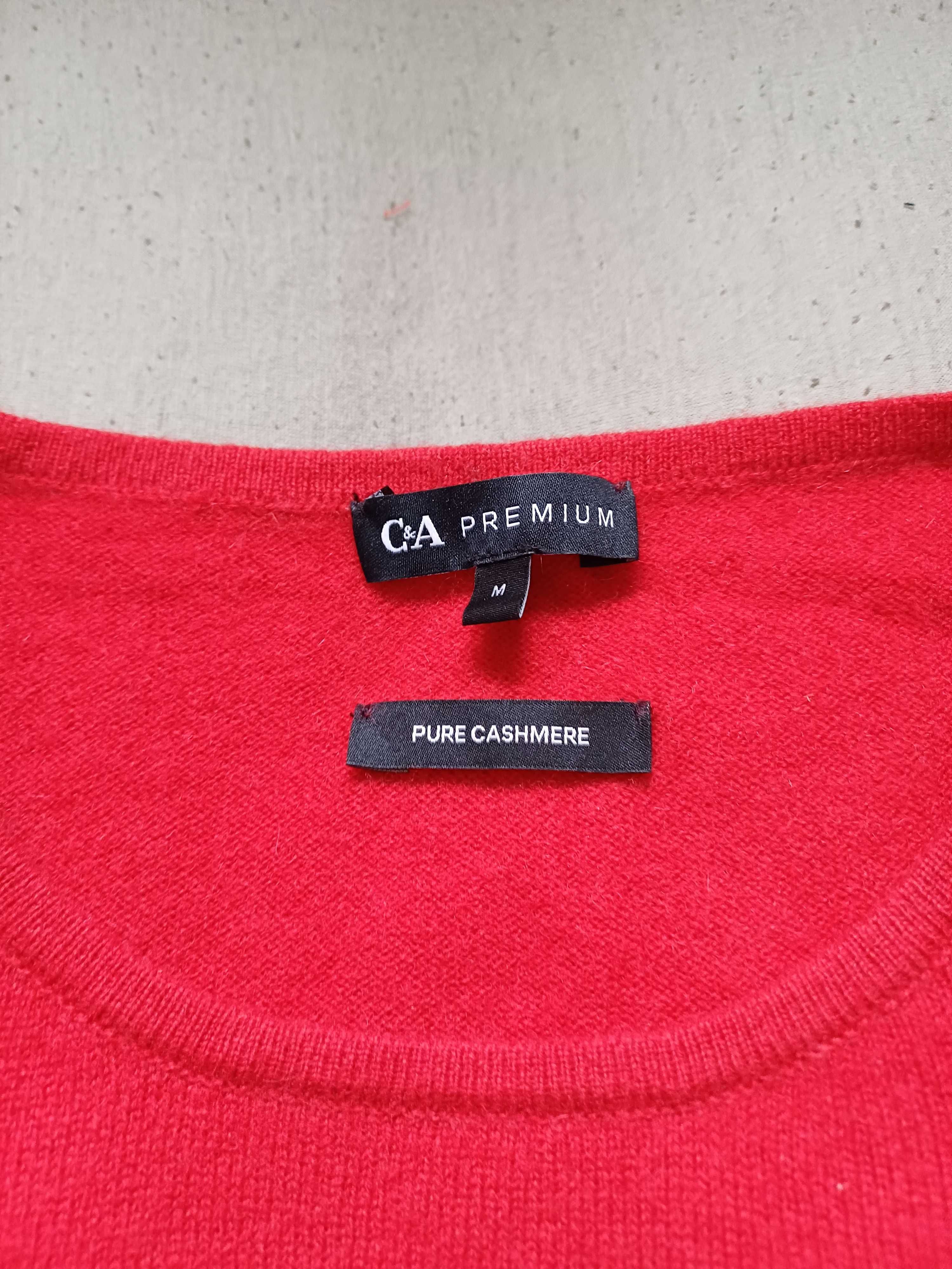 Kaszmirowy sweter C&A Premium rozmiar M