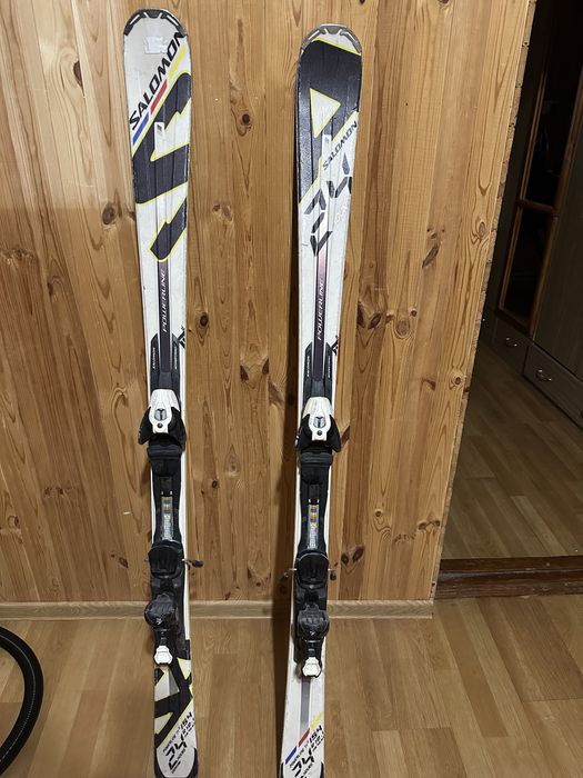 Продам лижі та ботінки Salomon б/у