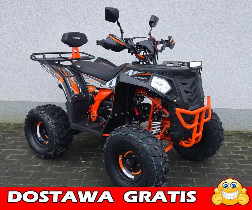 Dostawa GRATIS  w 48h !!! Asix Commander 125 cc Mocny, Promocja, Raty