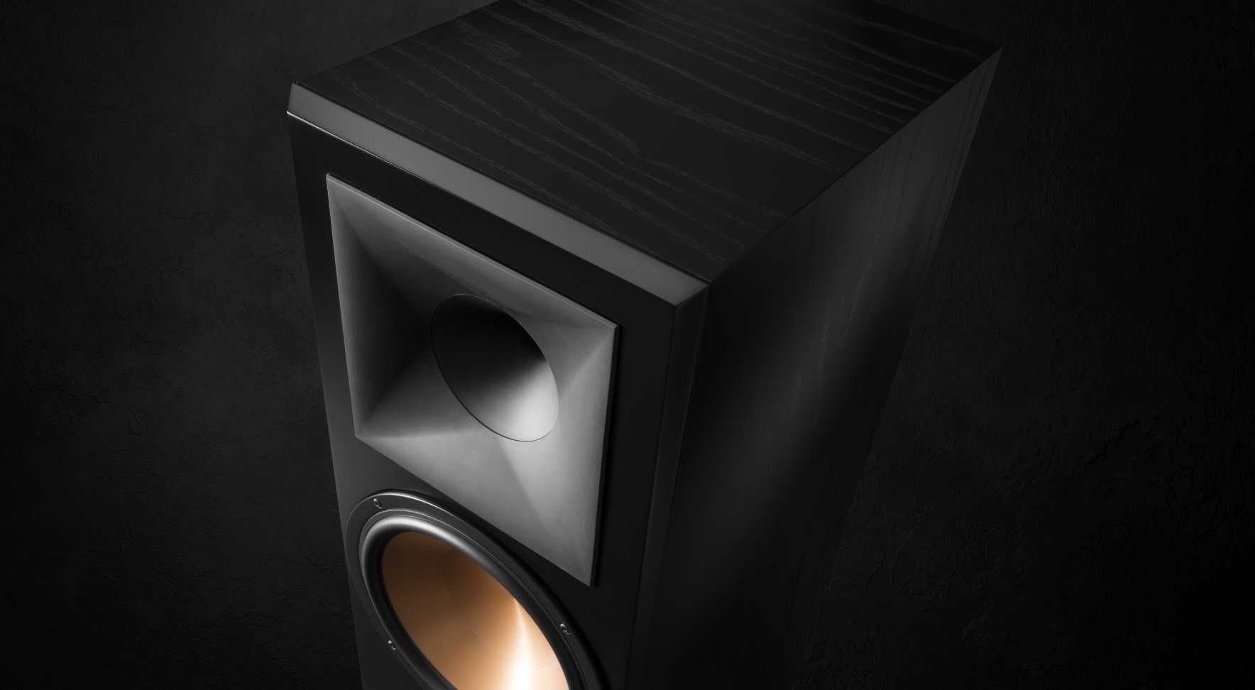 Kolumny Klipsch RF-7 III czarne / orzechowe