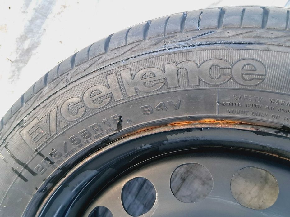 zapas koło zapasowe vw passat b6 b7 cc skoda superb ii 2 16 205/55r16