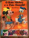 Livro o Rato Mickey e o Pato Donald 1975