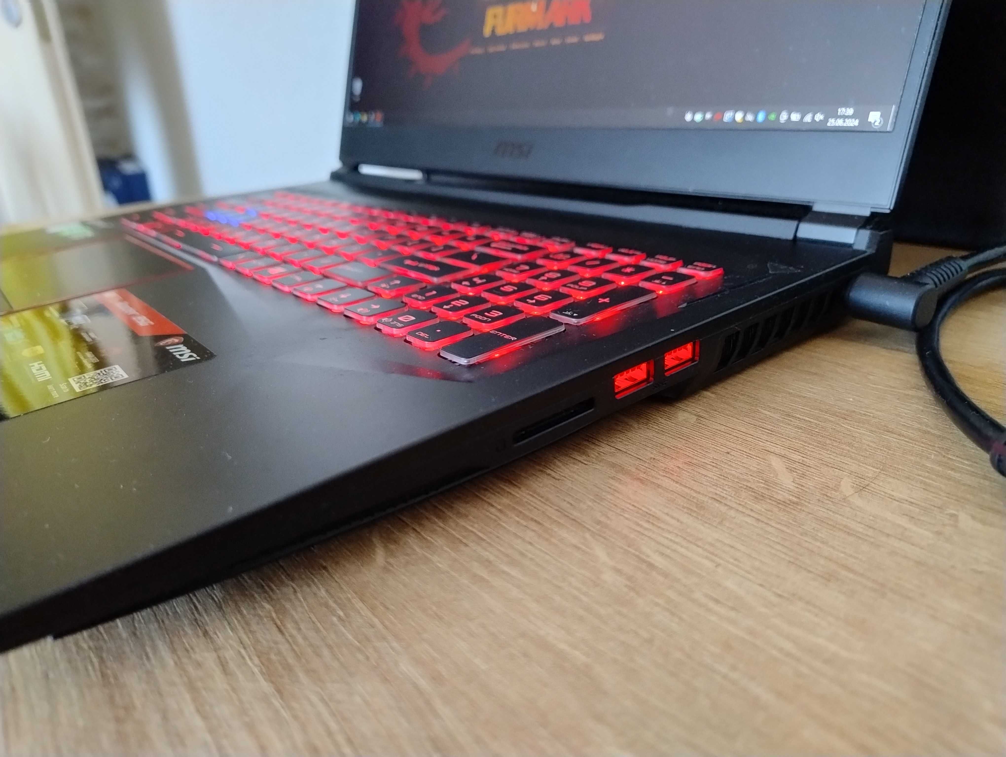 MSI GE75 Raider 8SG-054PL (i7+RTX2080+16GB RAM)