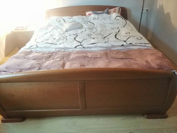 Łóżko drewniane Carlos Swarzędz 160x200