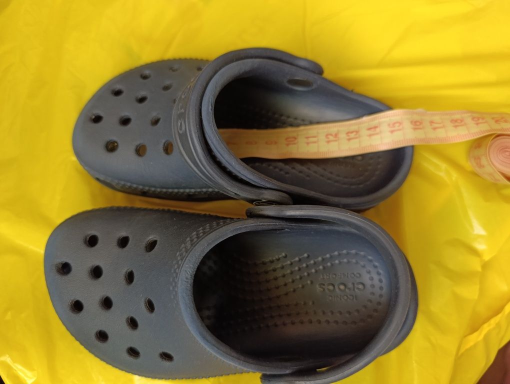 Дитячі крокси Crocs Bayaband Kids Navy C8 C7 22-23