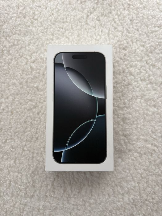 Nowy Iphone 16 Pro White titanium 256gb nowy zaplombowany