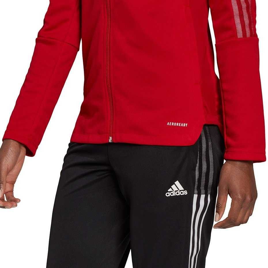 Bluza damska adidas Tiro 21 Track czerwona GM7305 XL