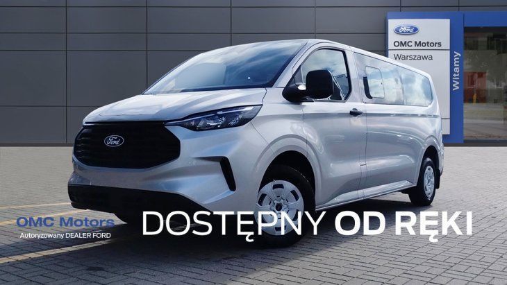 Ford Transit Custom Kombi 2.0 EcoBlue M6 Trend L2, 2025r.