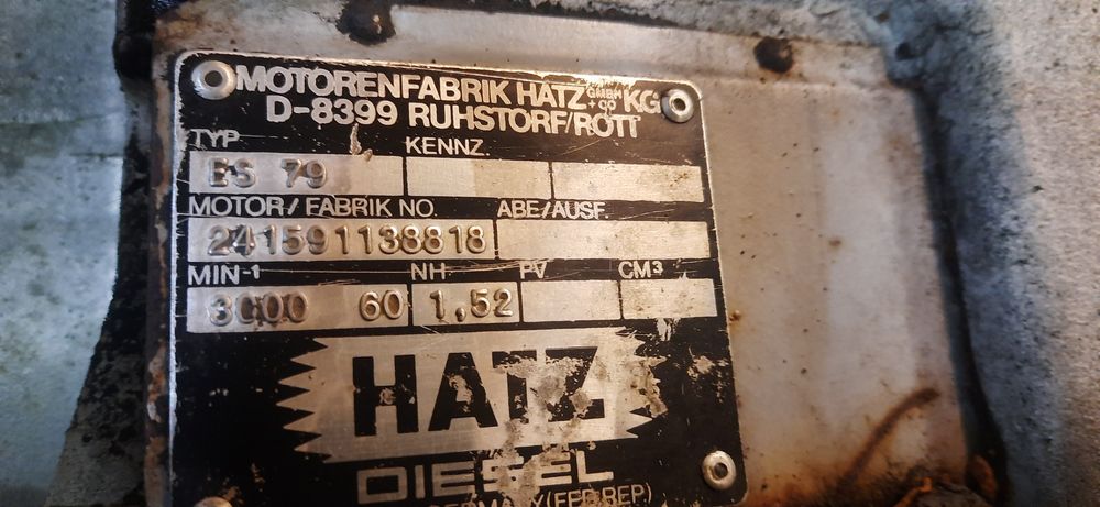 Silnik spalinowy Hatz es79 sprzedam