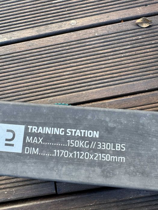 Estação de treino (training station), peso máximo 150 kg