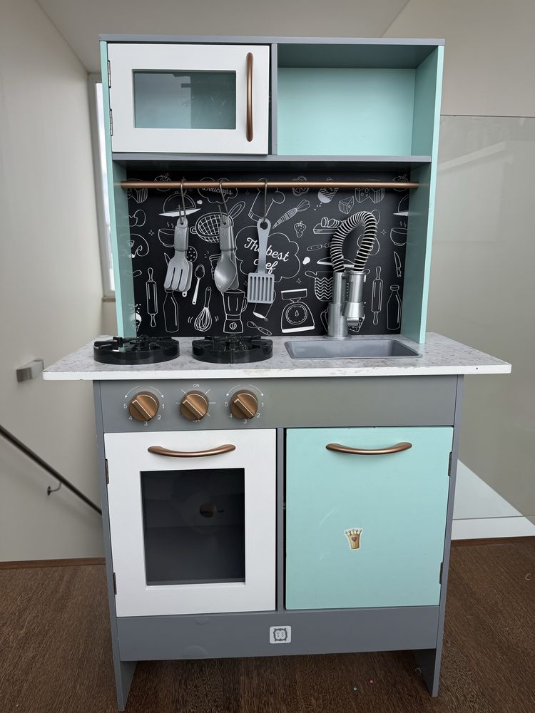 Cozinha infantil de madeira Eureka Kids