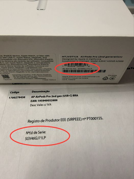 Airpods Pro 2 ORIGINAIS Apple com GARANTIA e Portes GRÁTIS