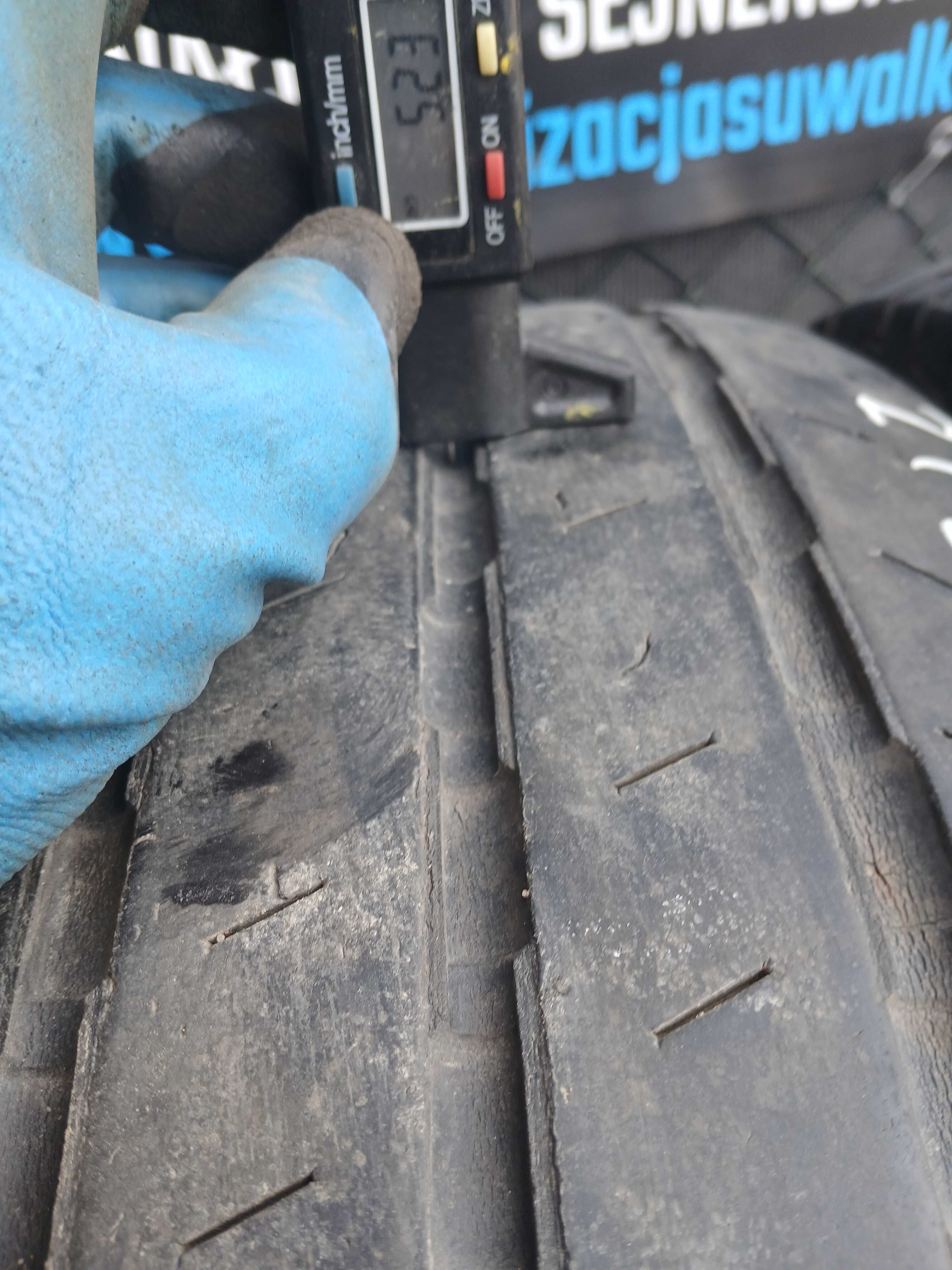 2x używane opony letnie 215/75 R16C Continental Gwarancja Montaż