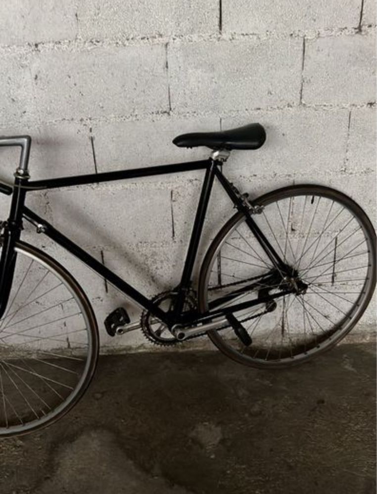 Bicicleta de corrida antiga