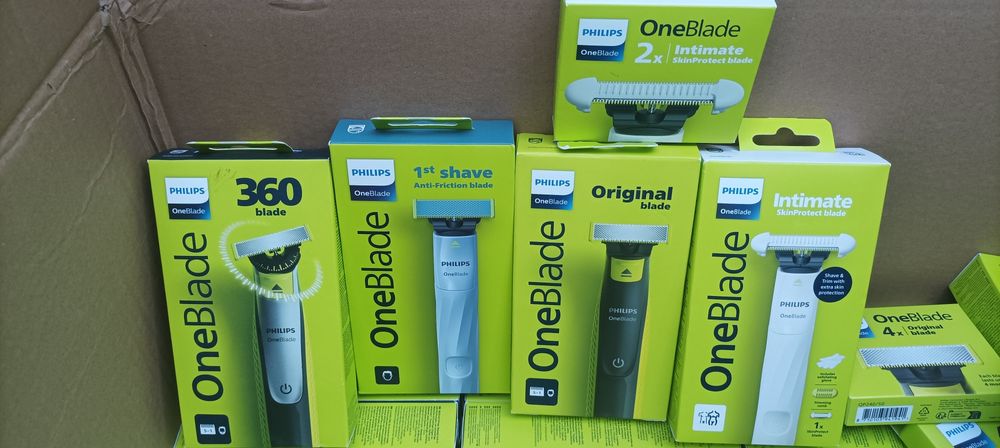 Електростанок Philips OneBlade QP2724/20 Триммер Бритва Филипс Уан Бле