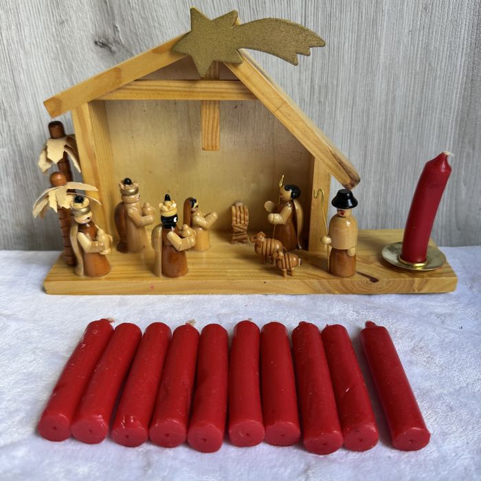 Szopka Bożonarodzeniowa Świecznik