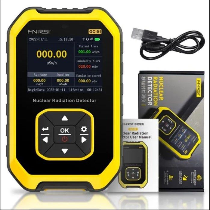 Дозиметр радіометр, лічильник Гейгера Fnirsi GC-01