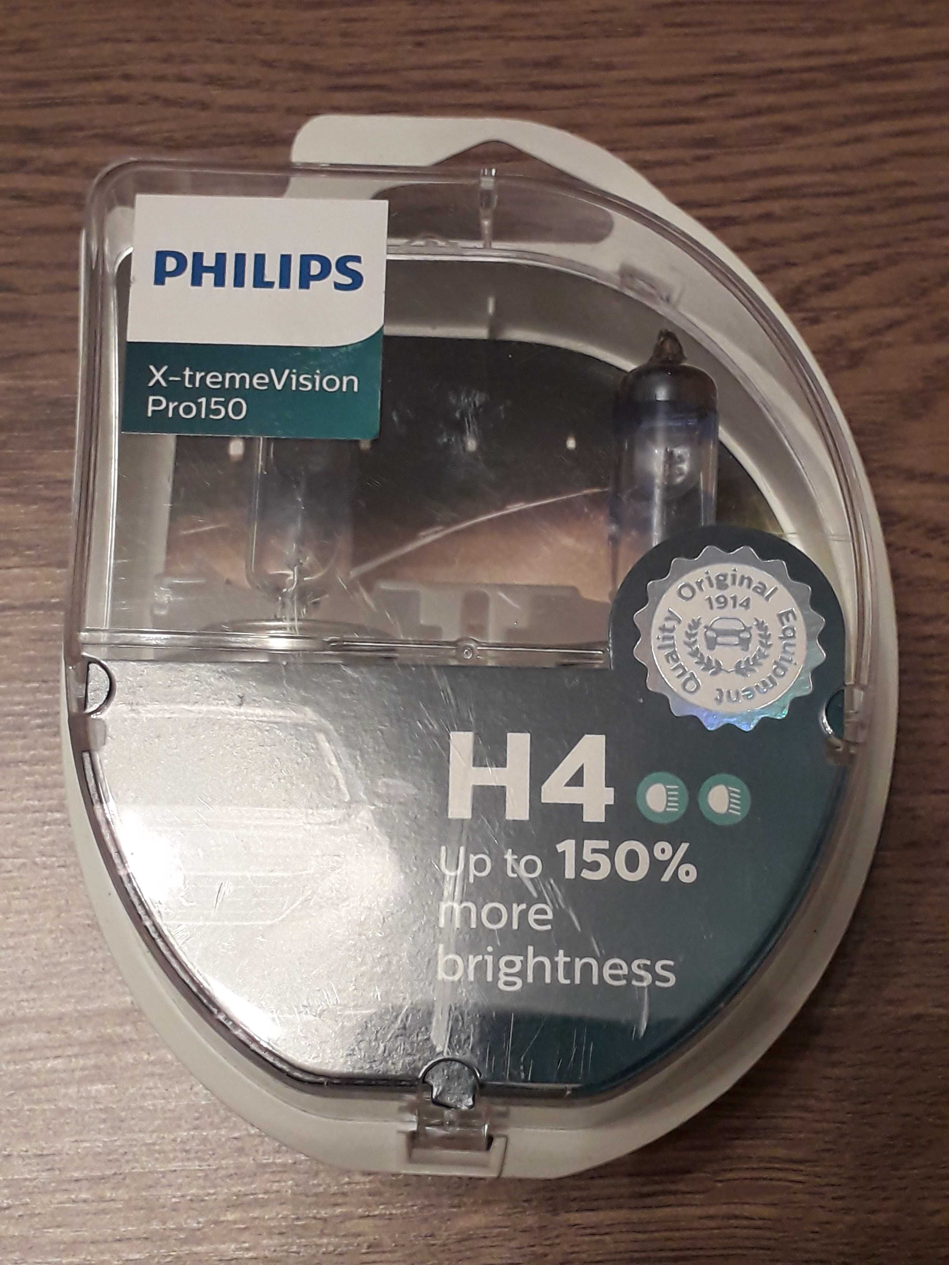 Лампы галогеновые Philips X-tremeVision Pro150 H4 12V 55/60W