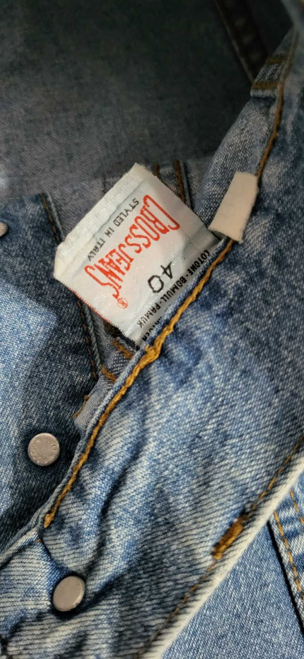 Spódnica Cross Jeans, jasny denim rozm. 40, Vintage