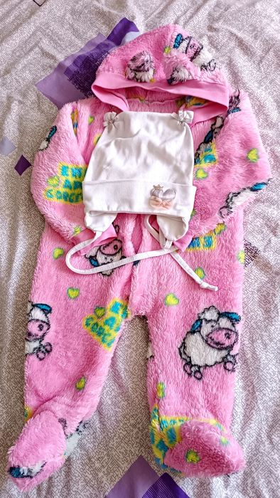 Комбінезон плюшевий