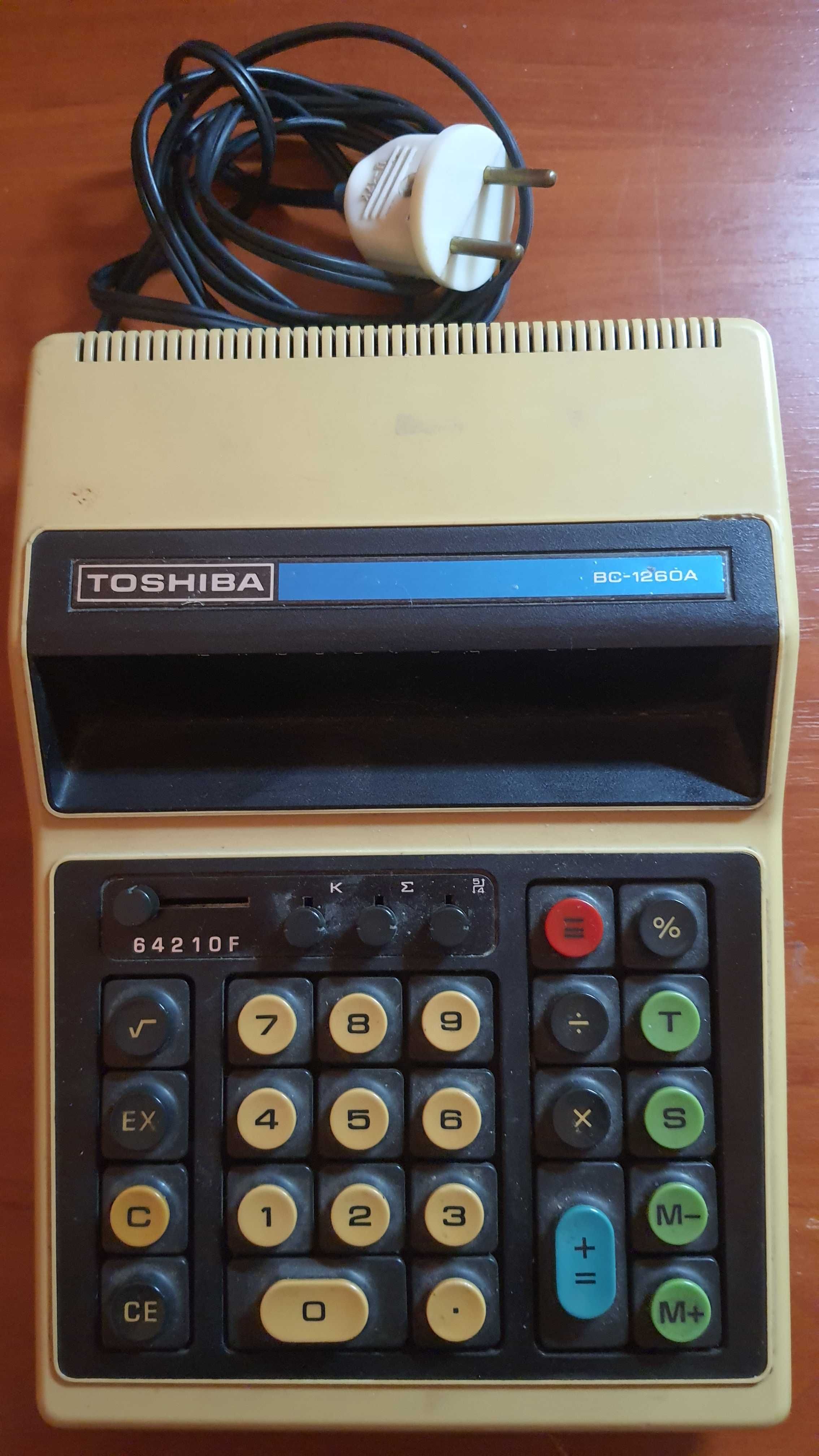 Калькулятор toshiba bc-1260a виготовлений в місті японії.