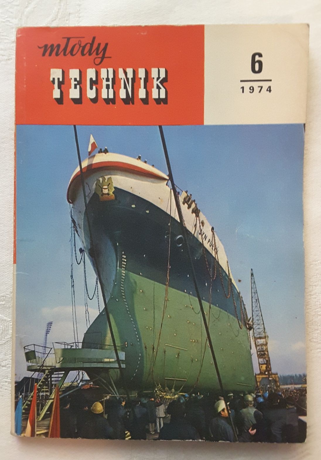 Czasopismo Młody Technik nr 6 / 1974