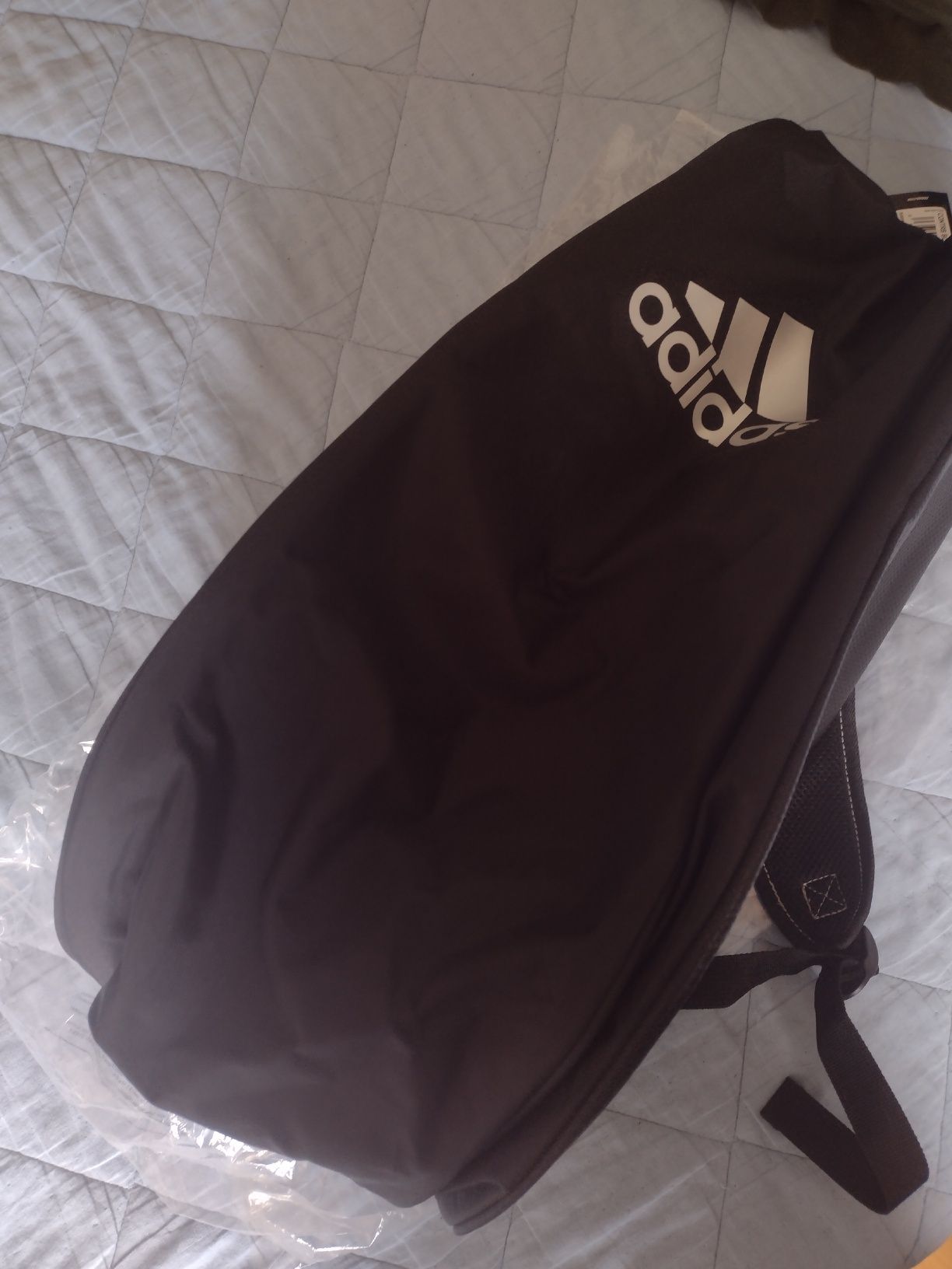 Saco - Adidas Racket Bag Carbón Control Black Silver - NOVO